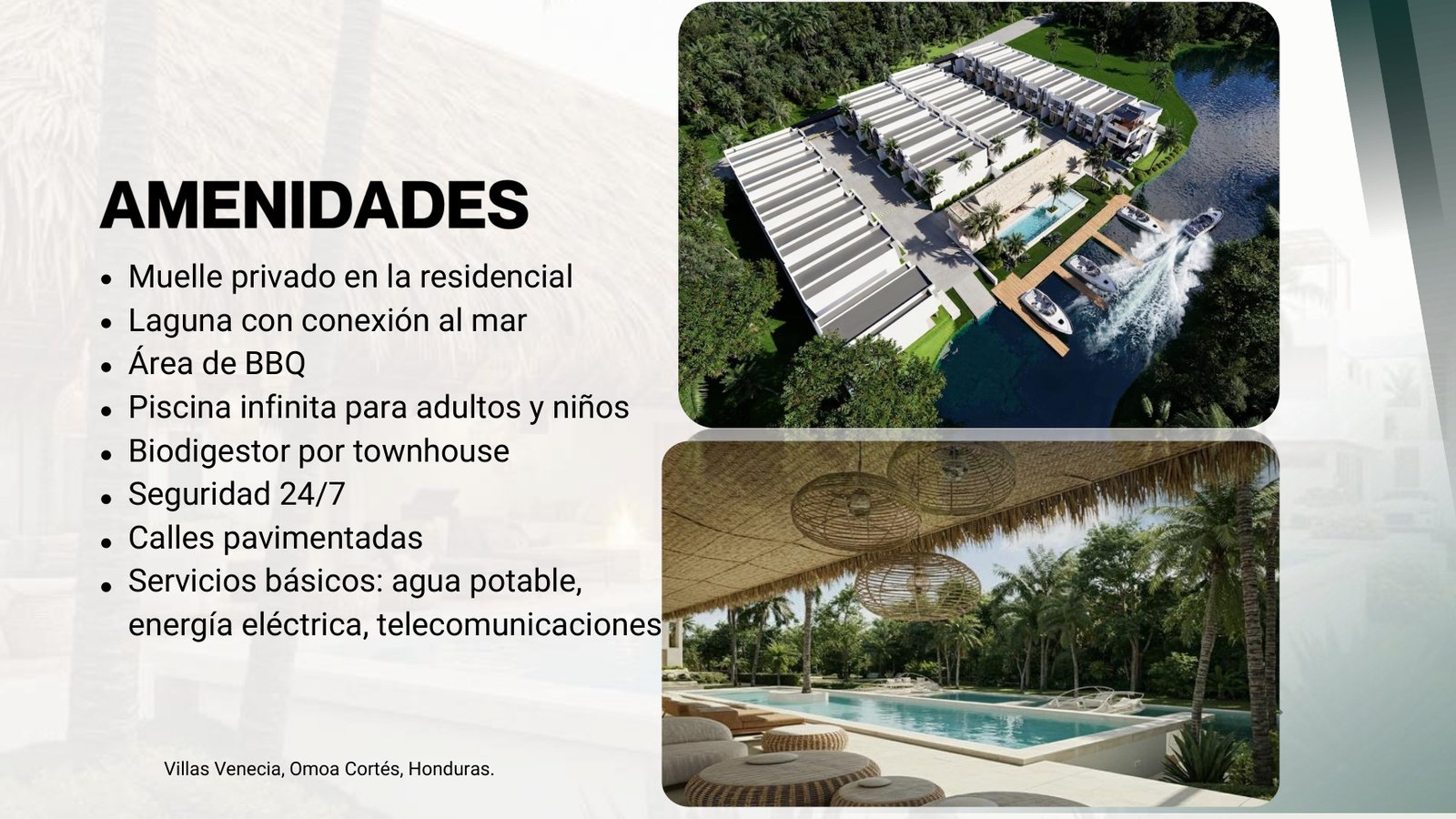 Amenidades de Villas Venecia